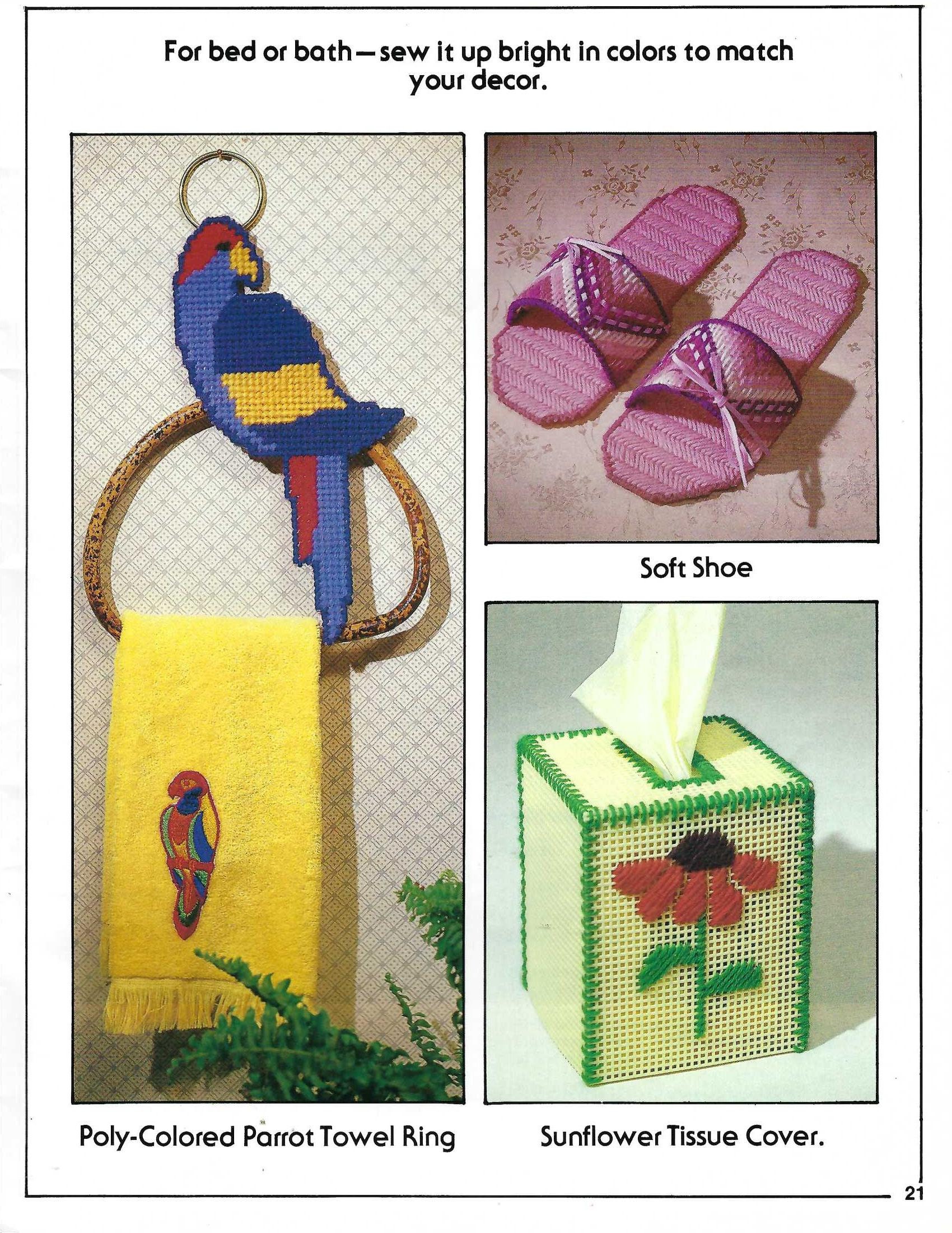 The Quick & Easy Book Plastic Canvas Pattern Plaid | Etsy