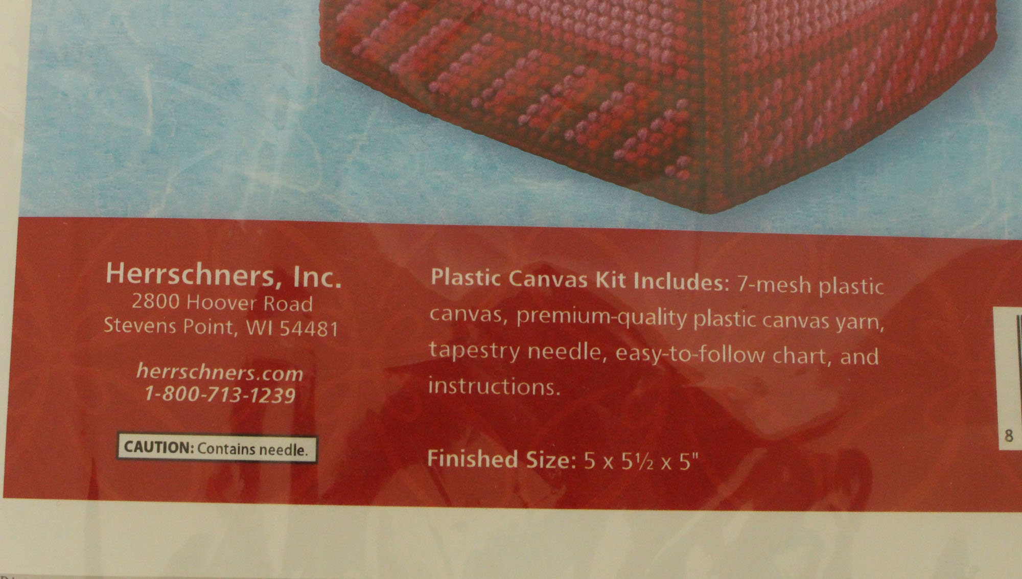 Herrschners Celebration Gift Boxes Plastic Canvas Kit