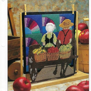 Going To Market Plastic Canvas Pattern/Annie&#39;s International Plastic Canvas Pattern Club