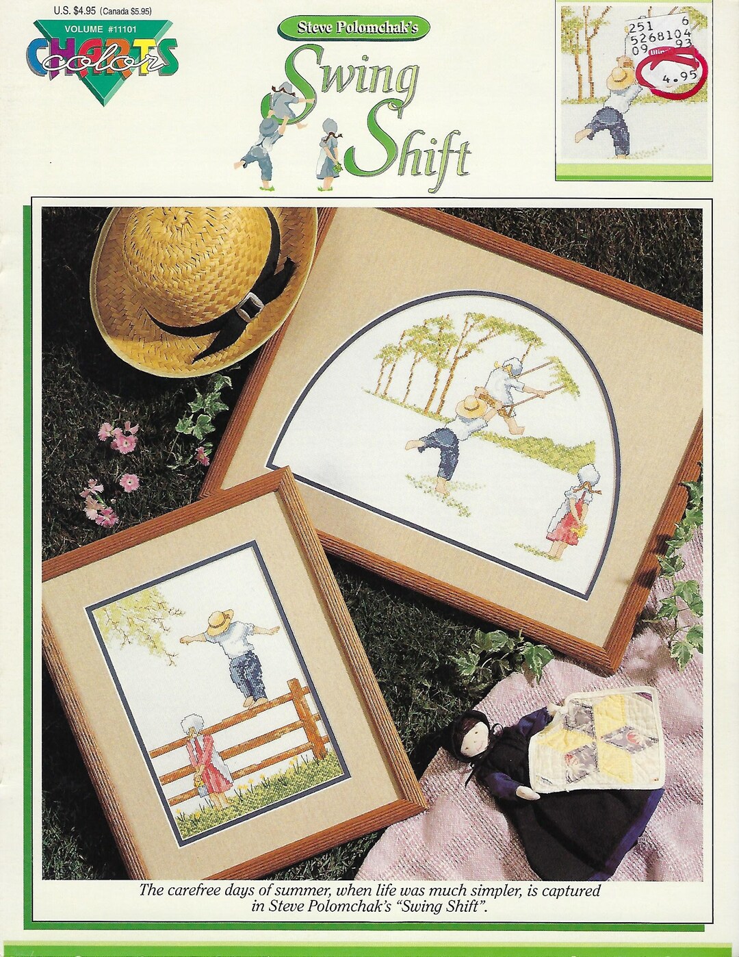 Swing Shift Cross Stitch Pattern Book/color Charts #11101 - Etsy