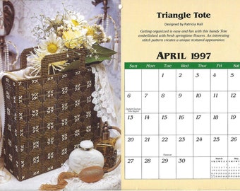 Plastic Canvas Pattern Calendar 1997/the Needlecraft Shop 973252/ - Etsy