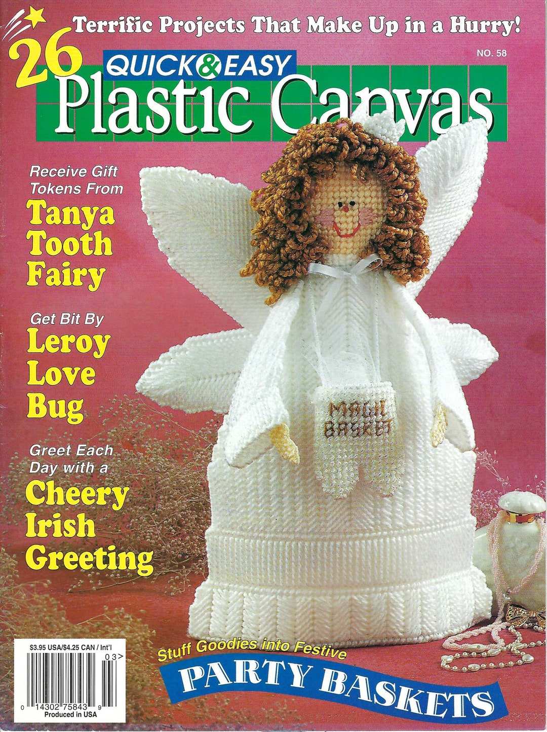 Quick & Easy Plastic Canvas Magazine - February/march 1999 - Issue No ...