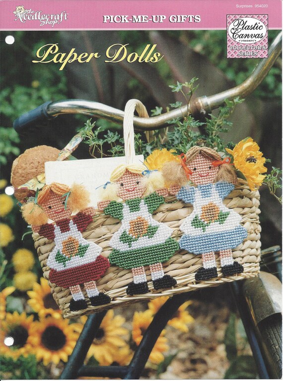 plastic canvas paper dolls