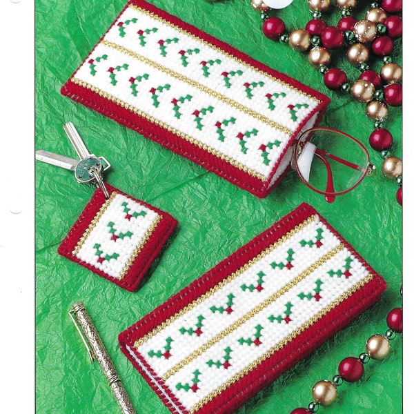 Plastic Canvas Checkbook Cover Pattern - Etsy