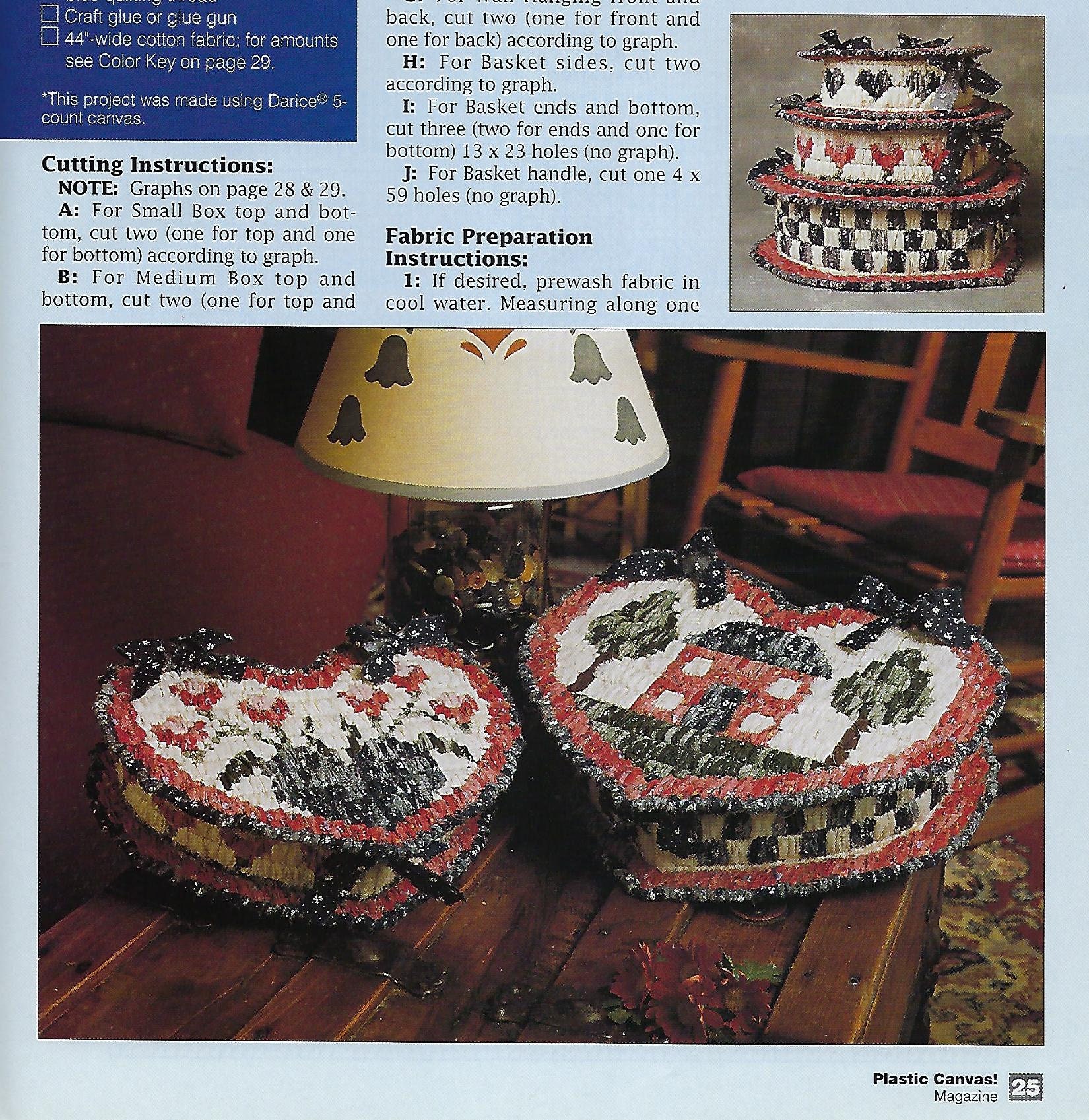 Plastic Canvas Magazine Pattern Book July/August 1994 | Etsy