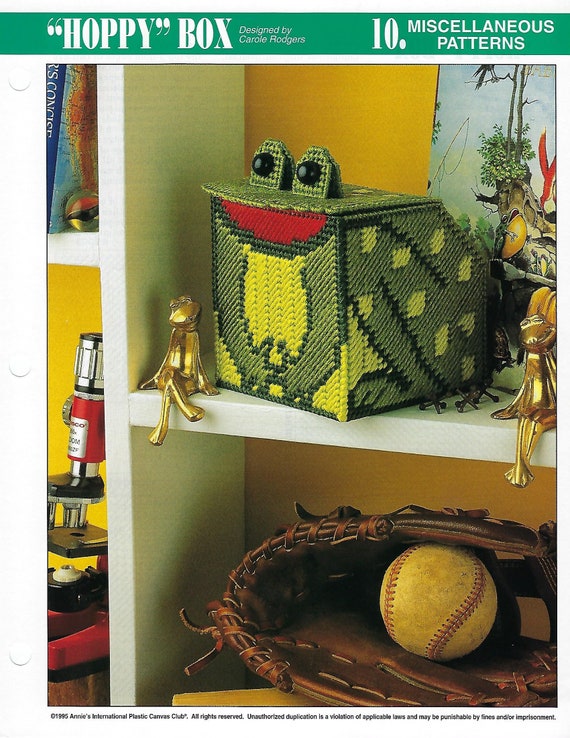 de lona plástica Hoppy Box Lona - Etsy España