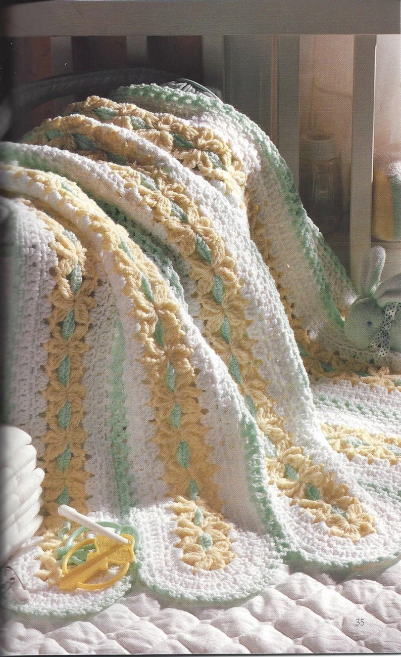 Learn To Make MileAMinute Baby Afghans Crochet Pattern Etsy