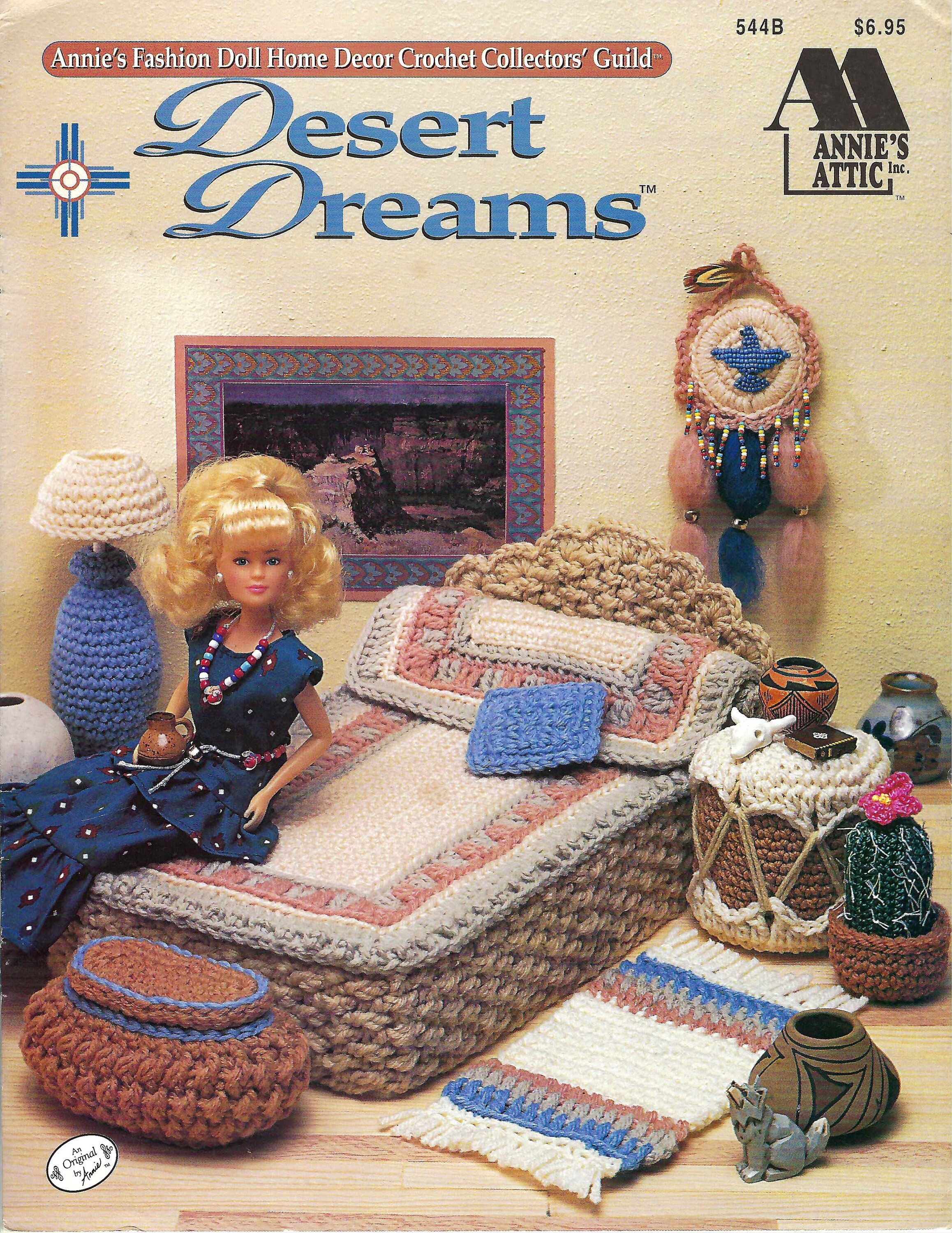 30 Annie’s Attic Crochet Patterns to Explore for Gifts, Decor, and Vintage Charm 16 Desert Dreams Fashion Doll Set