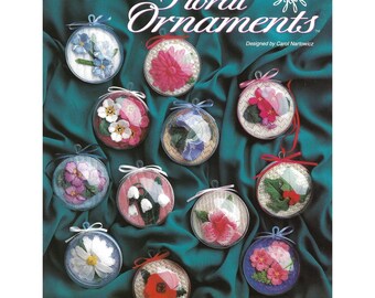 Floral Ornaments Plastic Canvas Pattern Book Flower Designs Home Decor