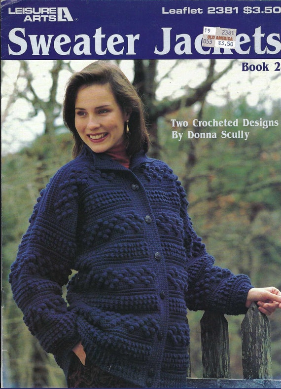 Crochet sweater shop book