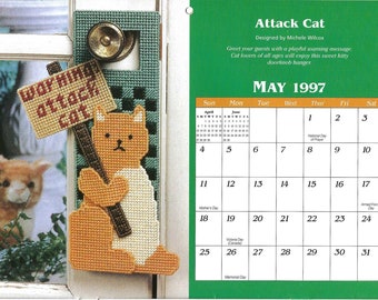 Plastic Canvas Pattern Calendar 1997/the Needlecraft Shop 973252/ - Etsy  Hong Kong