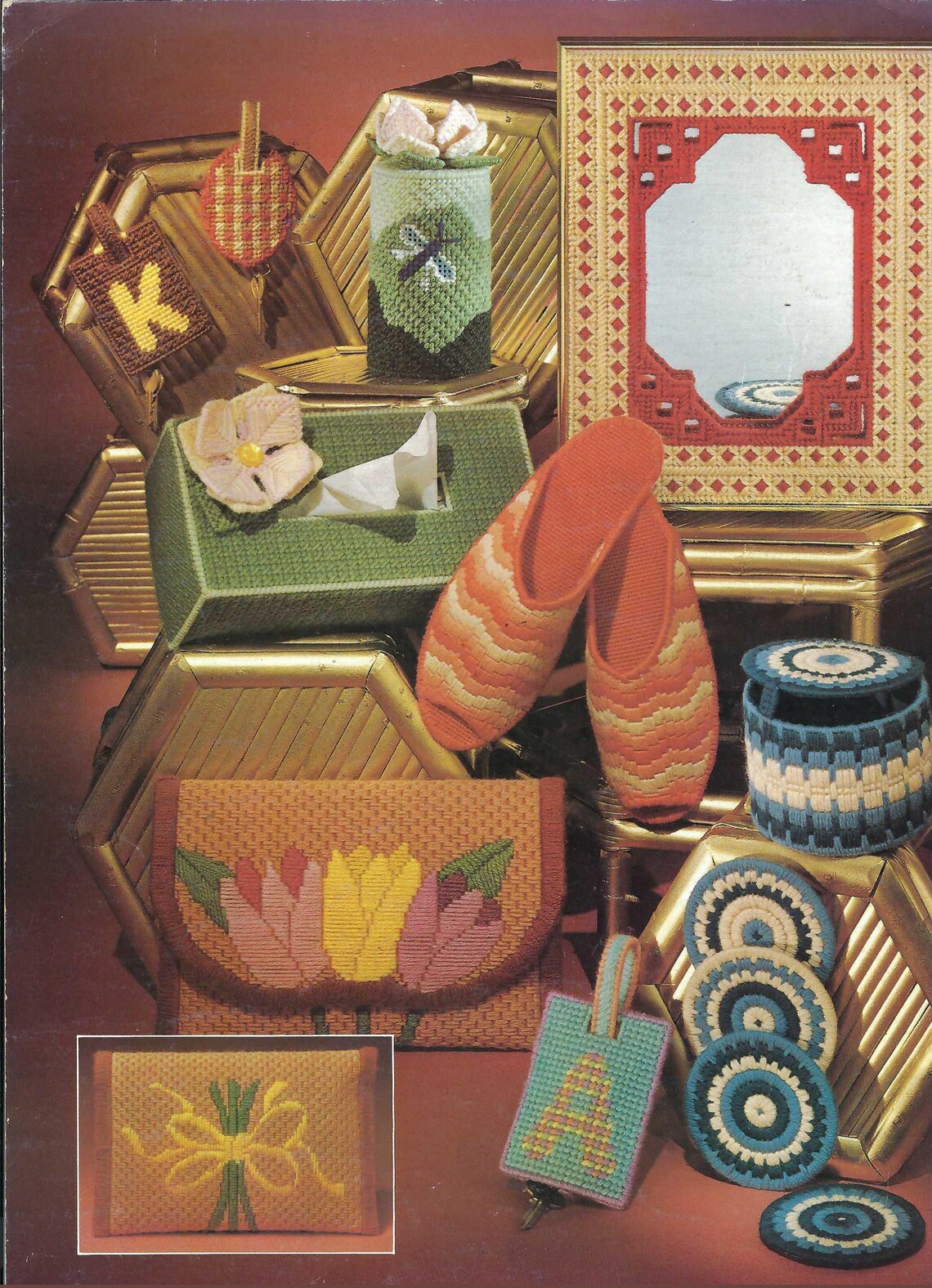 Plastic Canvas Bazaar Pattern Book Needleworks 103 Home Etsy