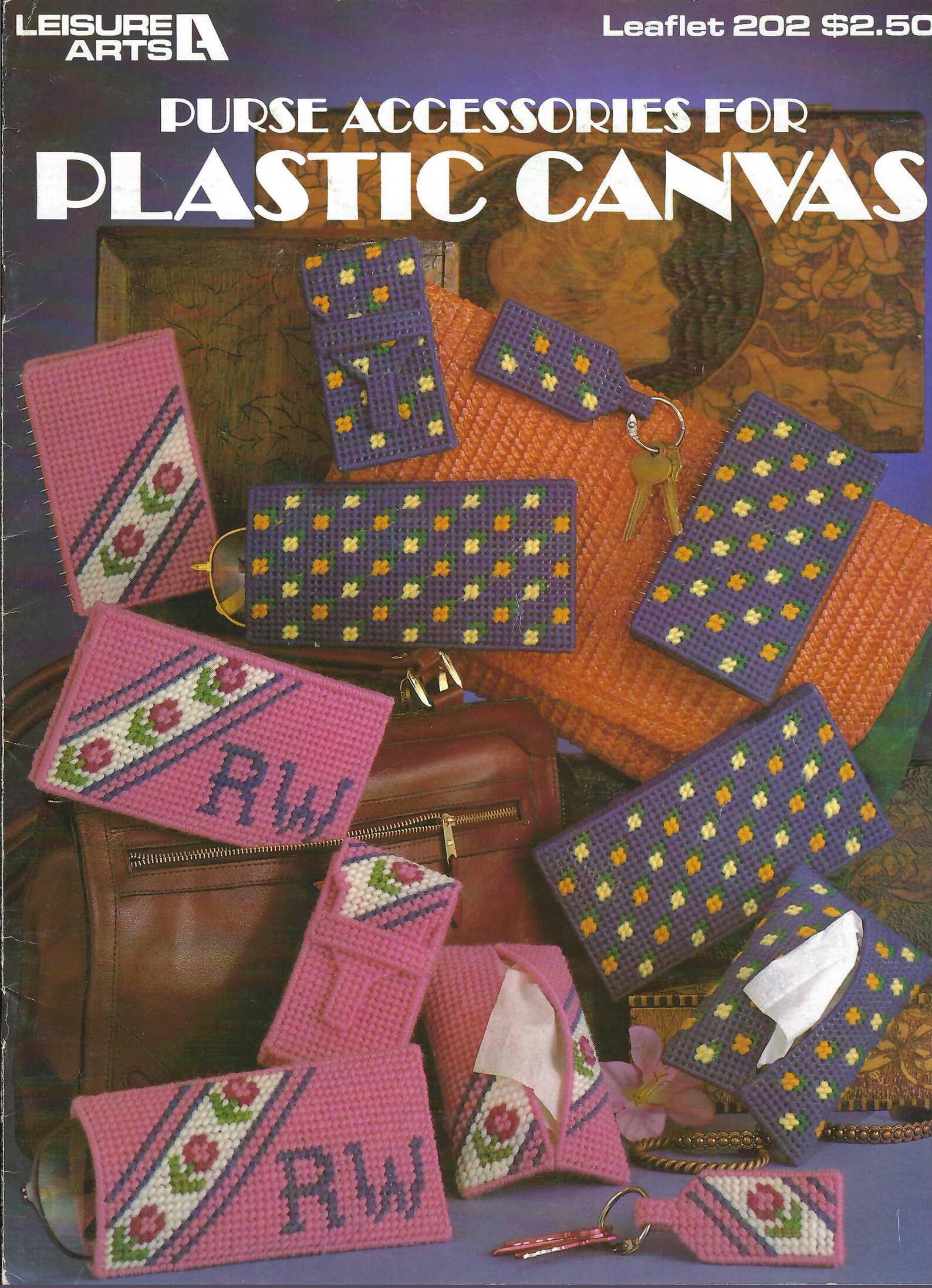 Purse Accessories Plastic Canvas Pattern Book Leisure Arts - Etsy