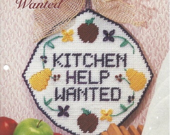 Help Wanted Plastic Canvas Pattern/The Needlecraft Shop