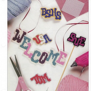 Alphabet Plastic Canvas Pattern/Annie&#39;s International Pattern Club