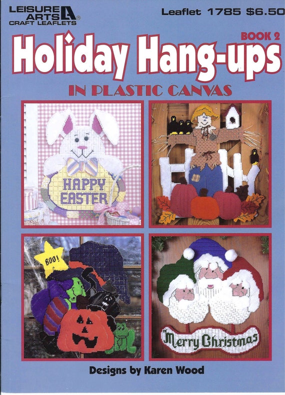 Holiday Hang-ups Book 2 Plastic Canvas Pattern Book/leisure Arts
