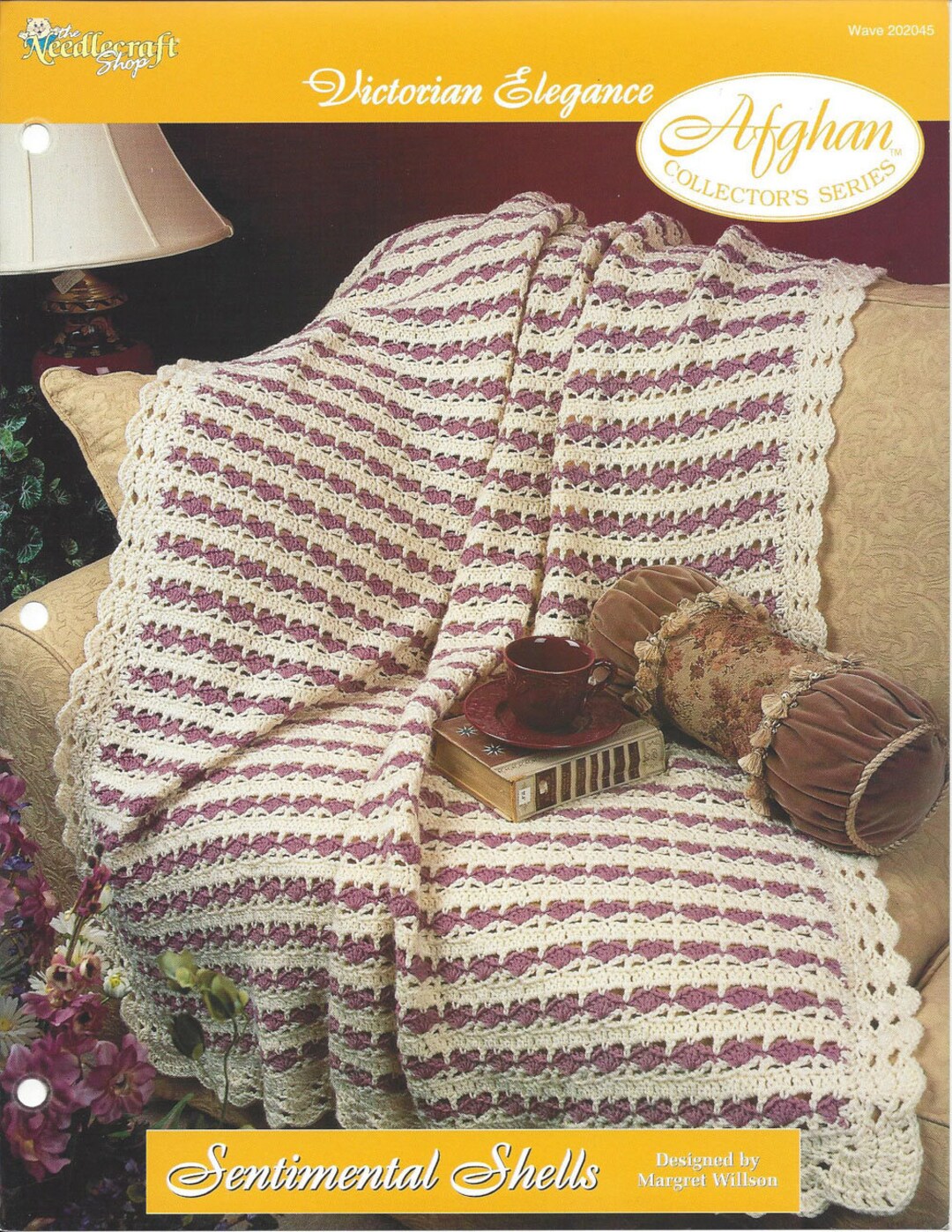Shell Pattern Afghan Sentimental Shells Crochet Afghan Pattern/the Needlecraft Shop - Etsy