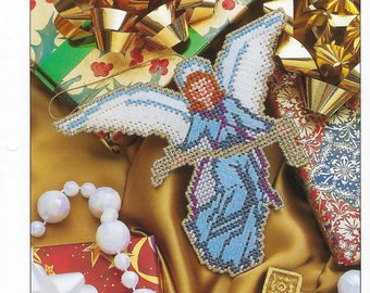 Angel Ornament Plastic Canvas Pattern Annie's International Pattern Club