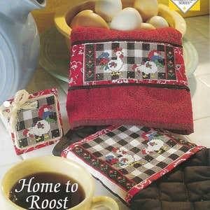 Home To Roost Cross Stitch Pattern/The Needlecraft Shop Cross Stitch Collector&#39;s Series