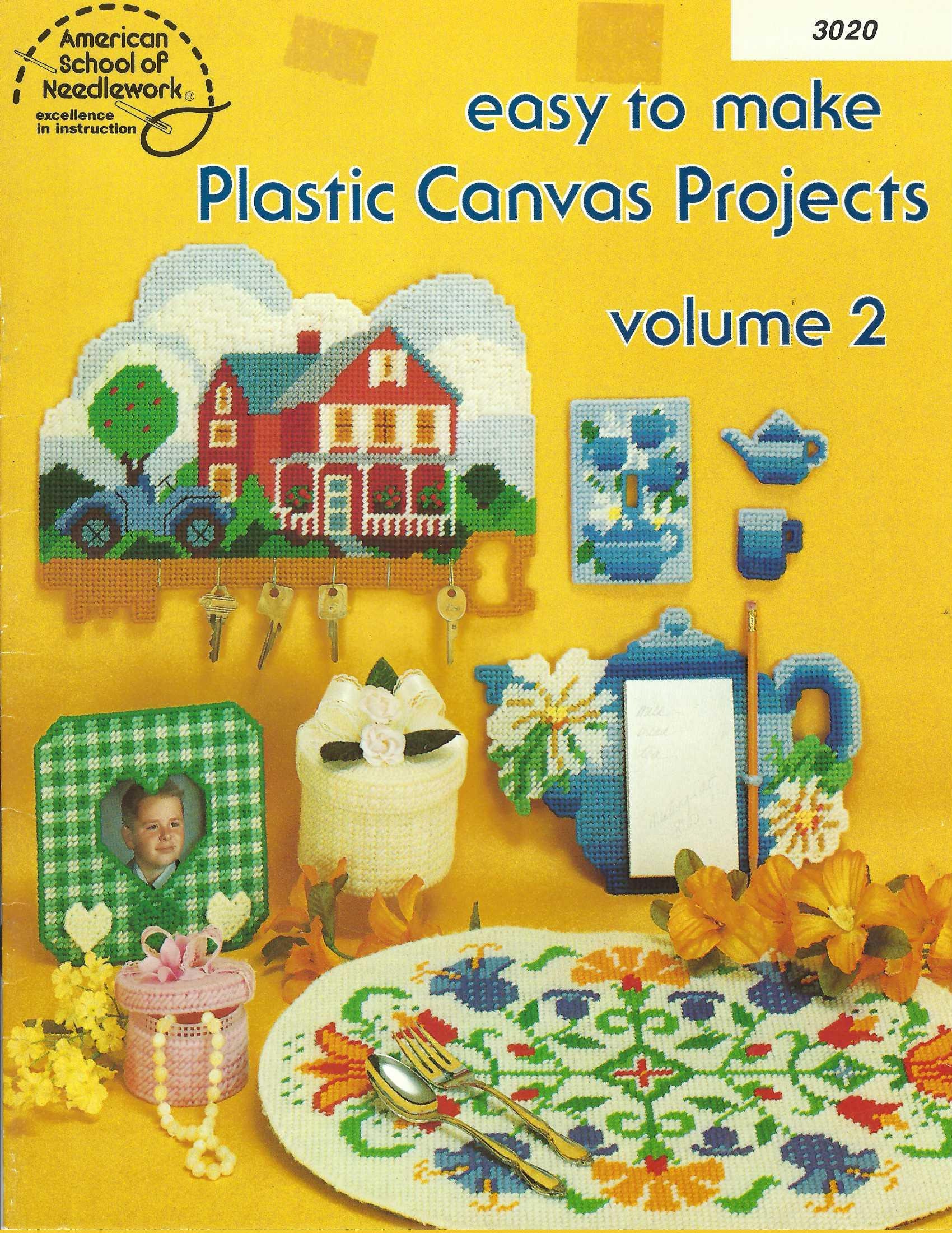 Easy to Make Plastic Canvas Projects Volume 2 Pattern Etsy