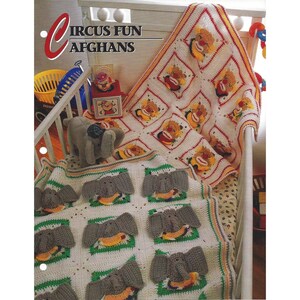 Circus Fun Afghans Crochet Pattern Annie's Quilt & Afghan Club