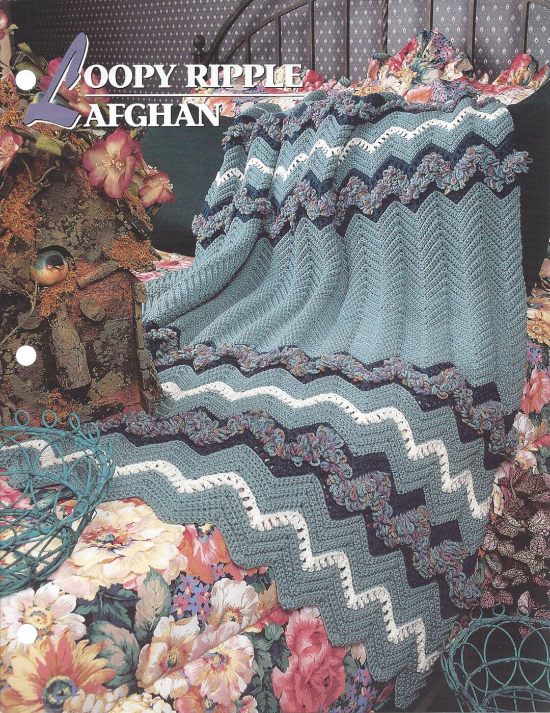 Loopy Ripple Afghan Crochet Pattern/annie's Crochet Quilt &amp; Afghan ...