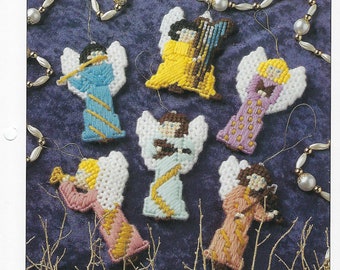 Angel Orchestra Plastic Canvas Pattern Annie's International Pattern Club