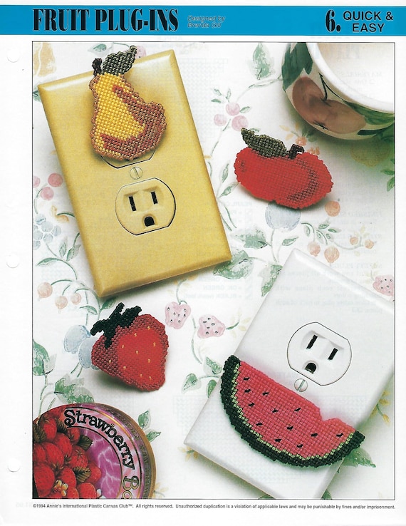 Watermelon Basket Plastic Canvas Pattern Annie/'s International