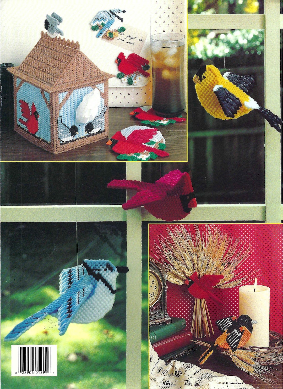 Bird-watching Plastic Canvas Pattern Book - Leisure Arts #1299 - Etsy