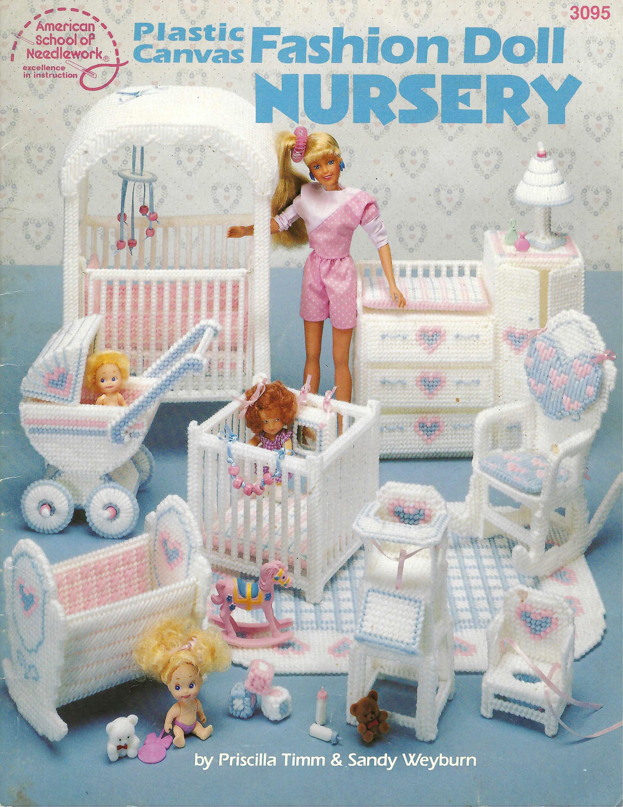 Plastic canvas doll furniture sales