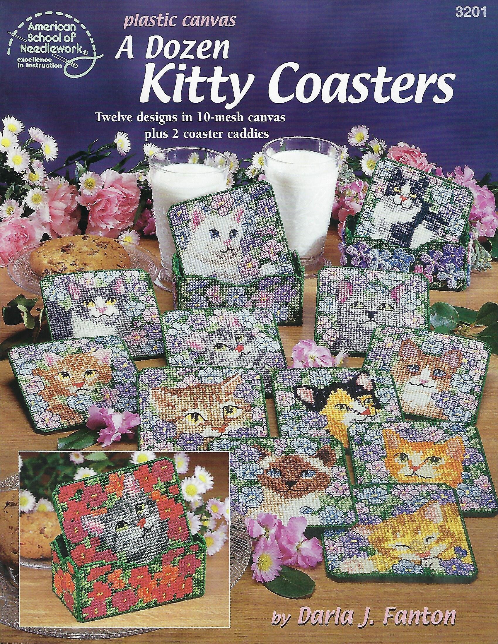 Something To Crow About Kitchen Plastic Canvas Pattern NEW