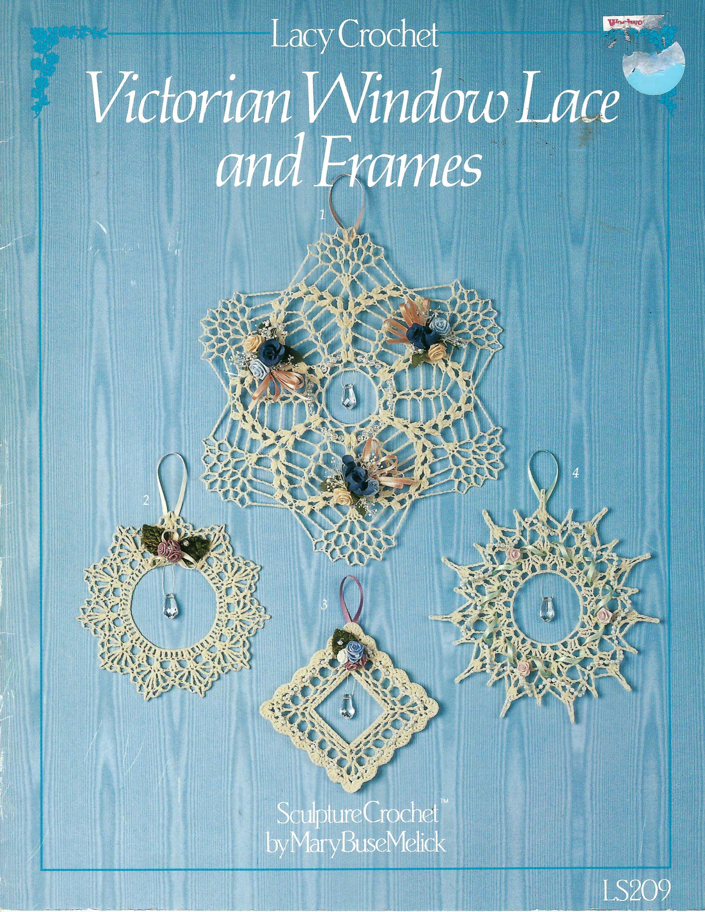 Victorian Window Lace & Frames Crochet Pattern - Stella-marie