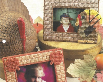Fall Frames Plastic Canvas Pattern The Needlecraft Shop