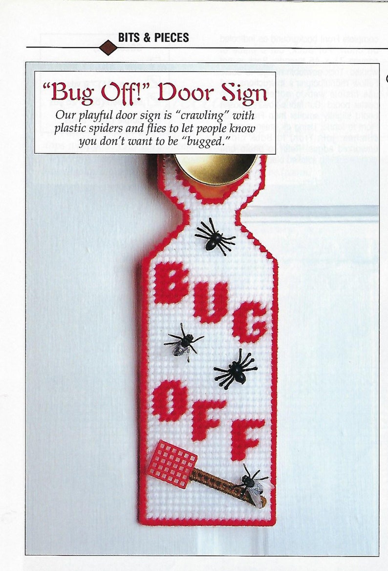 Plastic Canvas Corner Magazine Pattern Book Leisure Arts | Etsy