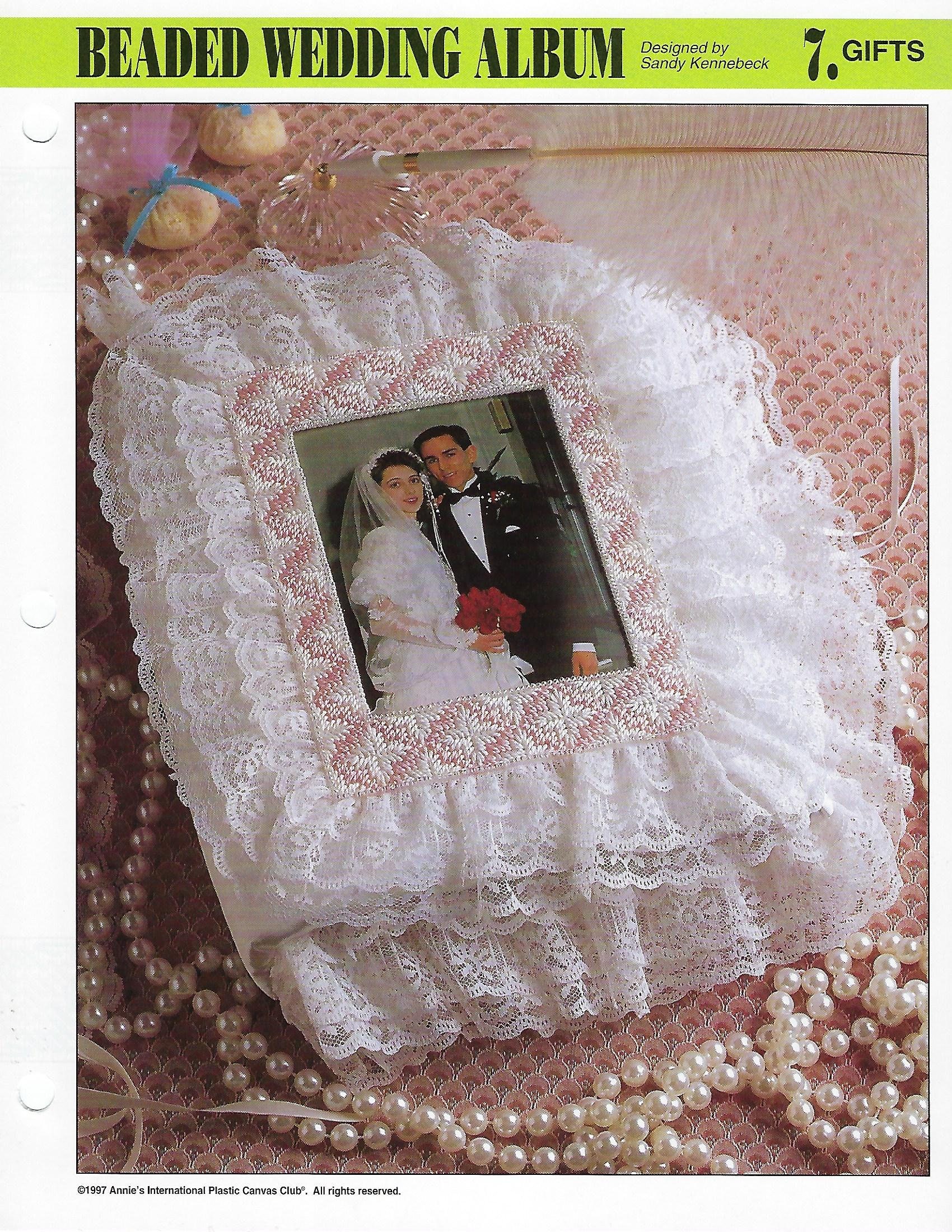 beaded-wedding-album-plastic-canvas-pattern-annie-s-international-pattern-club-etsy