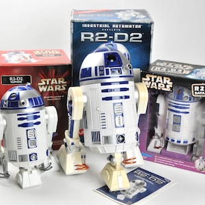 R2-D2 Vintage Set of 3 Star Wars Droids Fully Operational