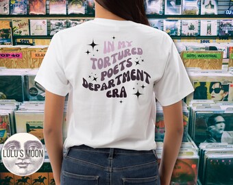 The Tourtured Poets Department Era Unisex T-Shirt - Taylor Swift 2024 New Album Tshirt - Swiftie Gear - TPD ERA Shirt