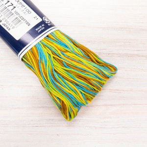 Sashiko Thread | 100 m Large Skein Japanese Cotton Thread for Sashiko Stitching, Visible Mending, Hand Quilting - 100m TUCSON (#171)