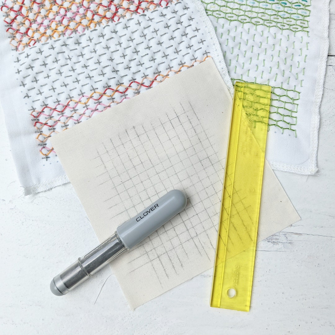 Add-A-Quarter 12 Inch PLUS Ruler | 0.25 inch Seam Allowance Ruler for  Quilting, Foundation Paper Piecing, Drawing Sashiko Grids