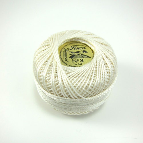 Perle Cotton Thread Set Size 8 Finca Pearl by Presencia Etsy
