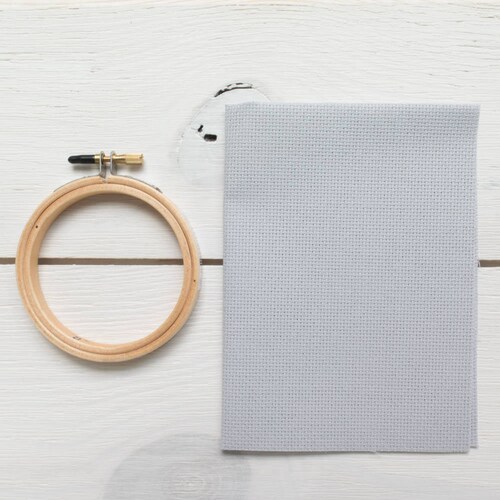 Cross Stitch Fabric 16 Count Aida Cloth 100 Cotton Cross Etsy