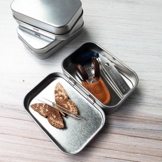 Metal Tins Blank Altoid Tins, Hinged Lid Tin Boxes for Wedding Favors,  Embroidery Supply Storage, Craft Projects RECTANGLE TINS -  Israel