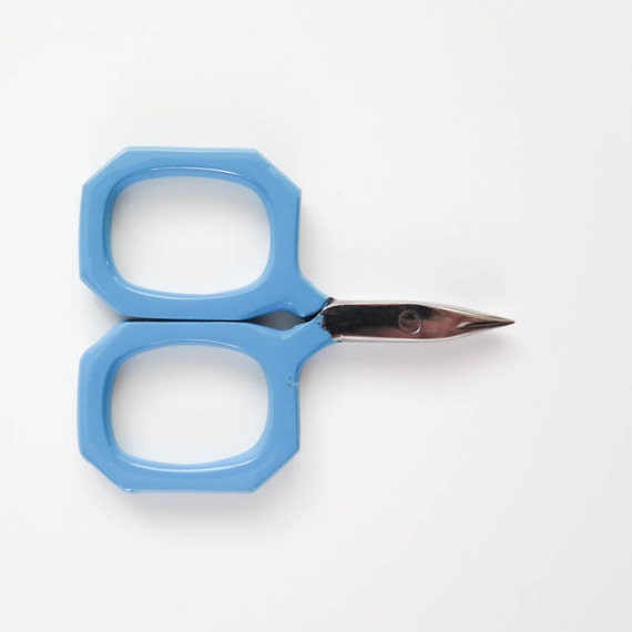 Modern Embroidery Scissors Thread Snips, Sewing Scissors, Small Scissor  Blue Little Gem airplane Friendly Scissors 