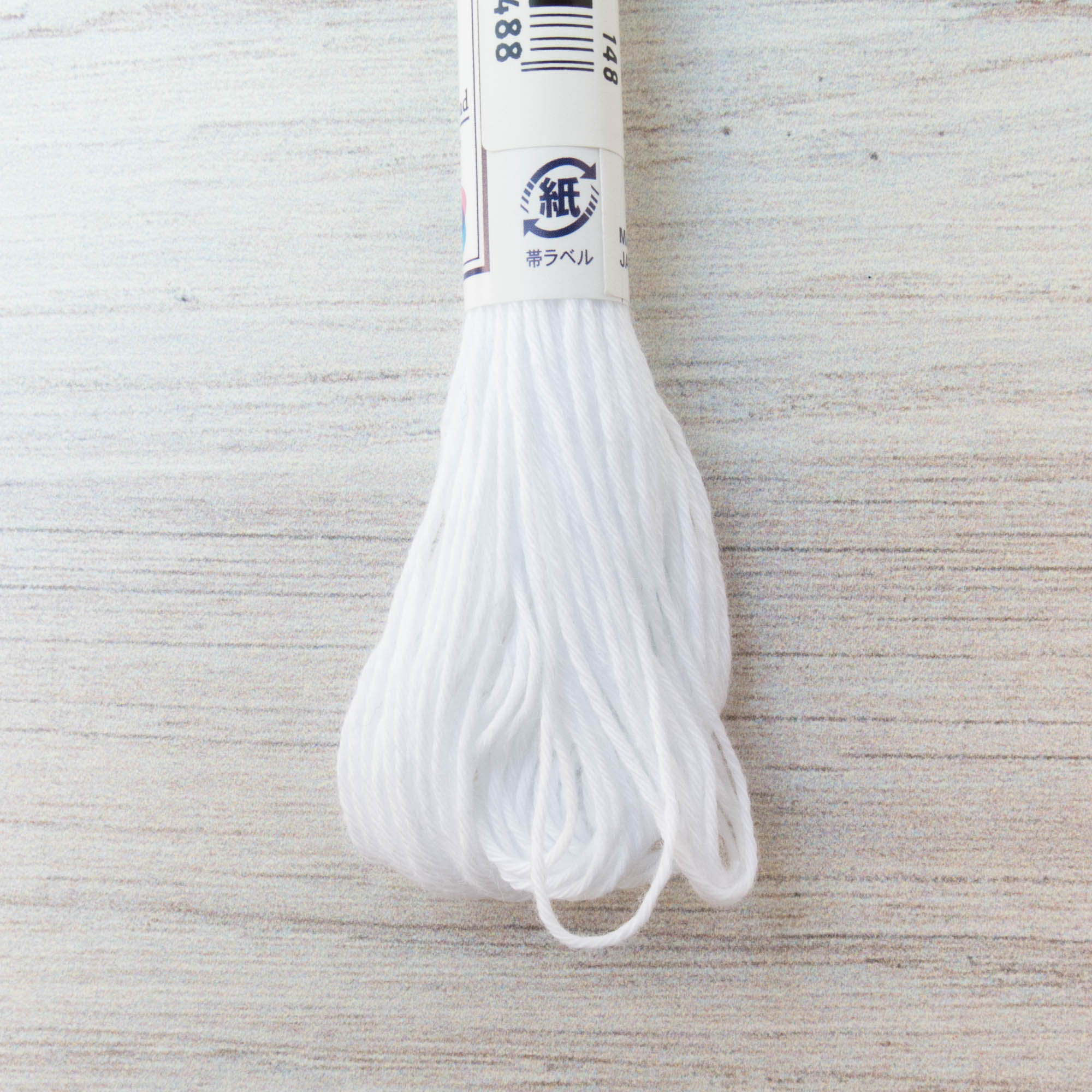 White Sashiko Thread | Japanese Sashiko Cotton Thread for Sashiko Sti…