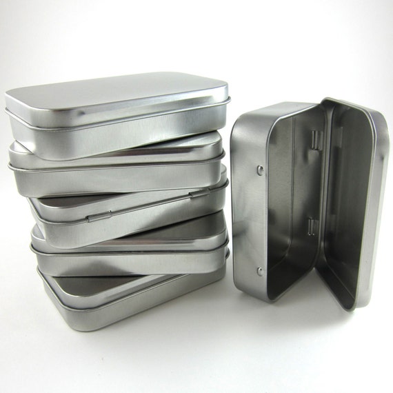 Wholesale small hinged tins for Robust and Clean Sanitation 