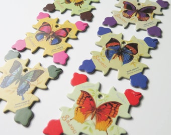 Floss Bobbins | Thread Bobbin, Embroidery Floss Holder, Floss Organizer - Maison Sajou Butterflies