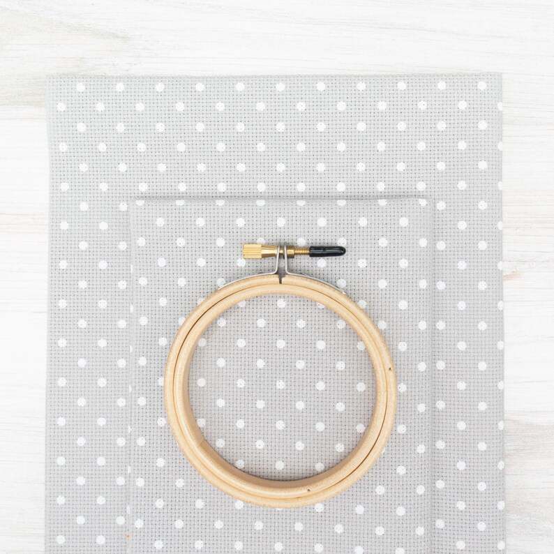 Cross Stitch Fabric 18 Count Aida Cloth 100 Cotton Cross Etsy