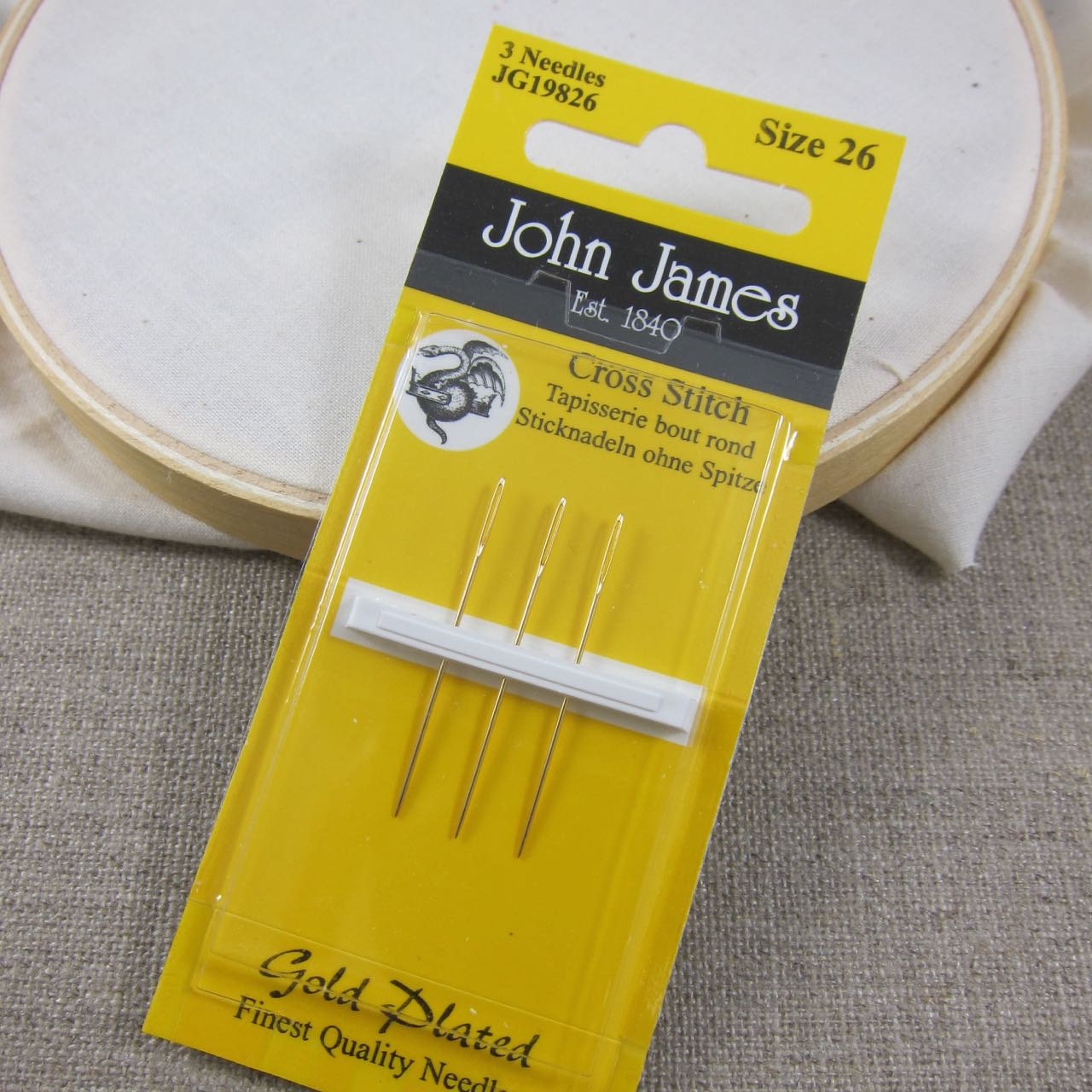 John James Embroidery / Crewel Heavy Needles 2 ct