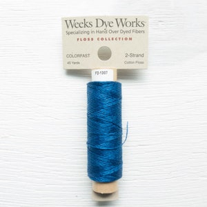 Embroidery Floss | Weeks Dye Works Hand Over-Dyed 2-Strand Embroidery Thread - AMERICANA