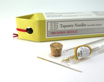 Cross Stitch Needles - Tulip Hiroshima Tapestry Needles - Round Tip Assorted Sizes
